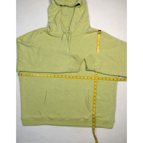 American Eagle Womens Hoodie Ahhmazingly Soft Long Sleeve Yellow Speckled Sz L - Picture 7 of 10